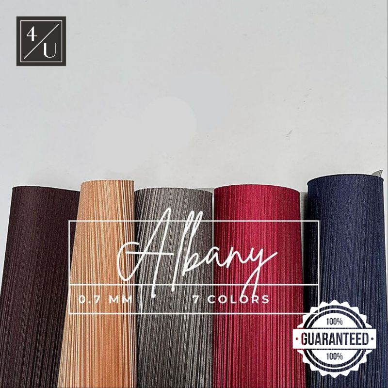 Kulit Sintetis Meteran GARANSI PU - ALBANY 1×1,37M Kulit Sintetis Tebal