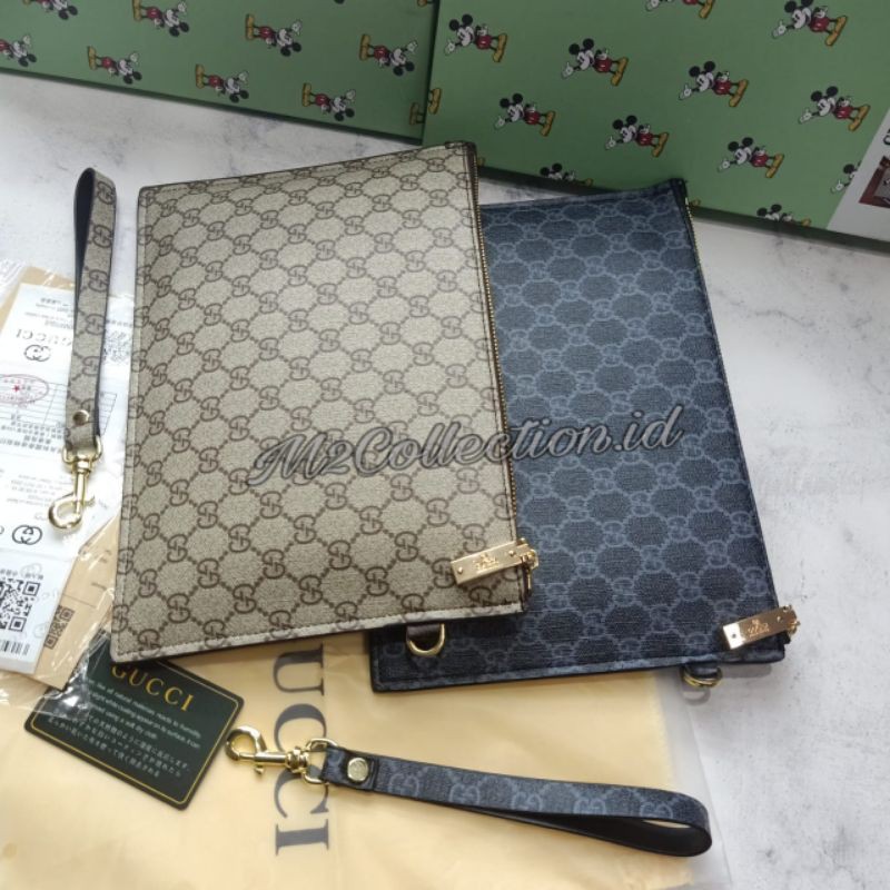 Clutch Gucci x Mickey Disney Edition Tas Tangan Premium Import