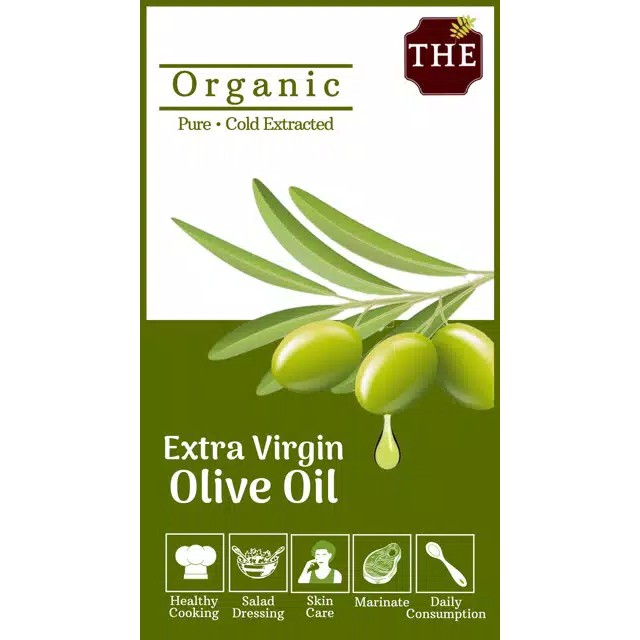 Minyak Zaitun Murni Asli Untuk Diminum Kesehatan / EVOO / Extra Virgin Olive Oil / 250 ml