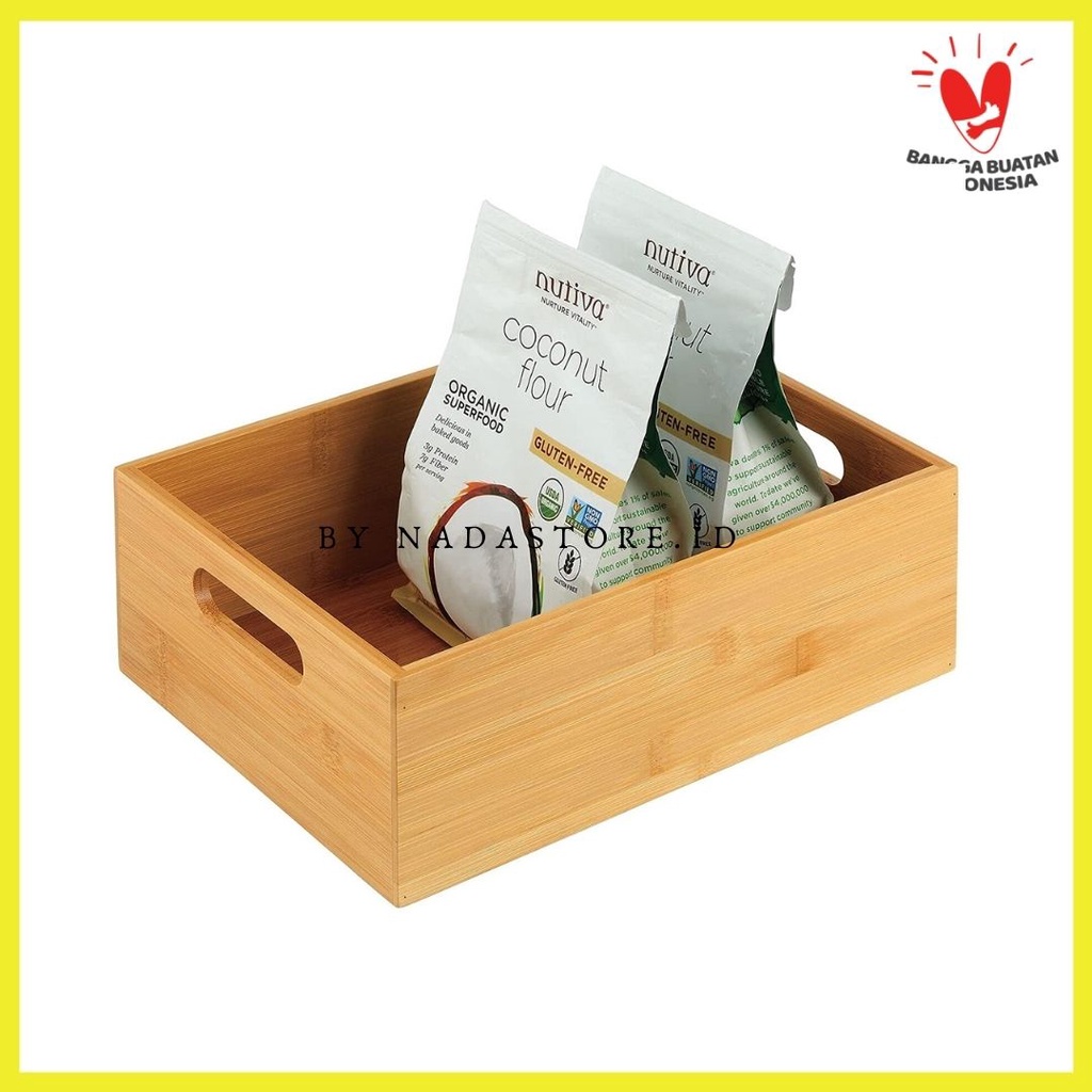 NATURAL WOOD STORAGE MULTIFUNGSI CODE W-18