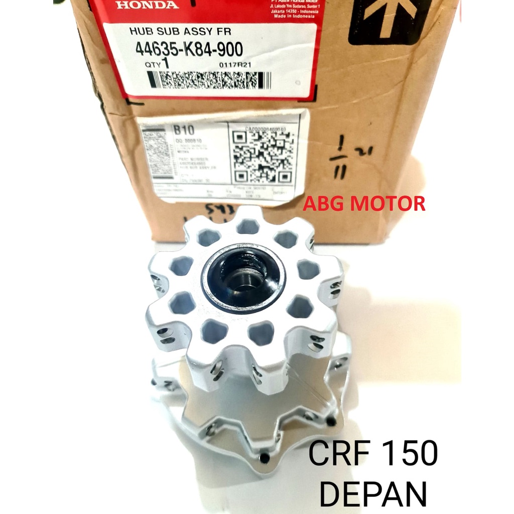 TROMOL RODA DEPAN HONDA CRF 150 ORIGINAL