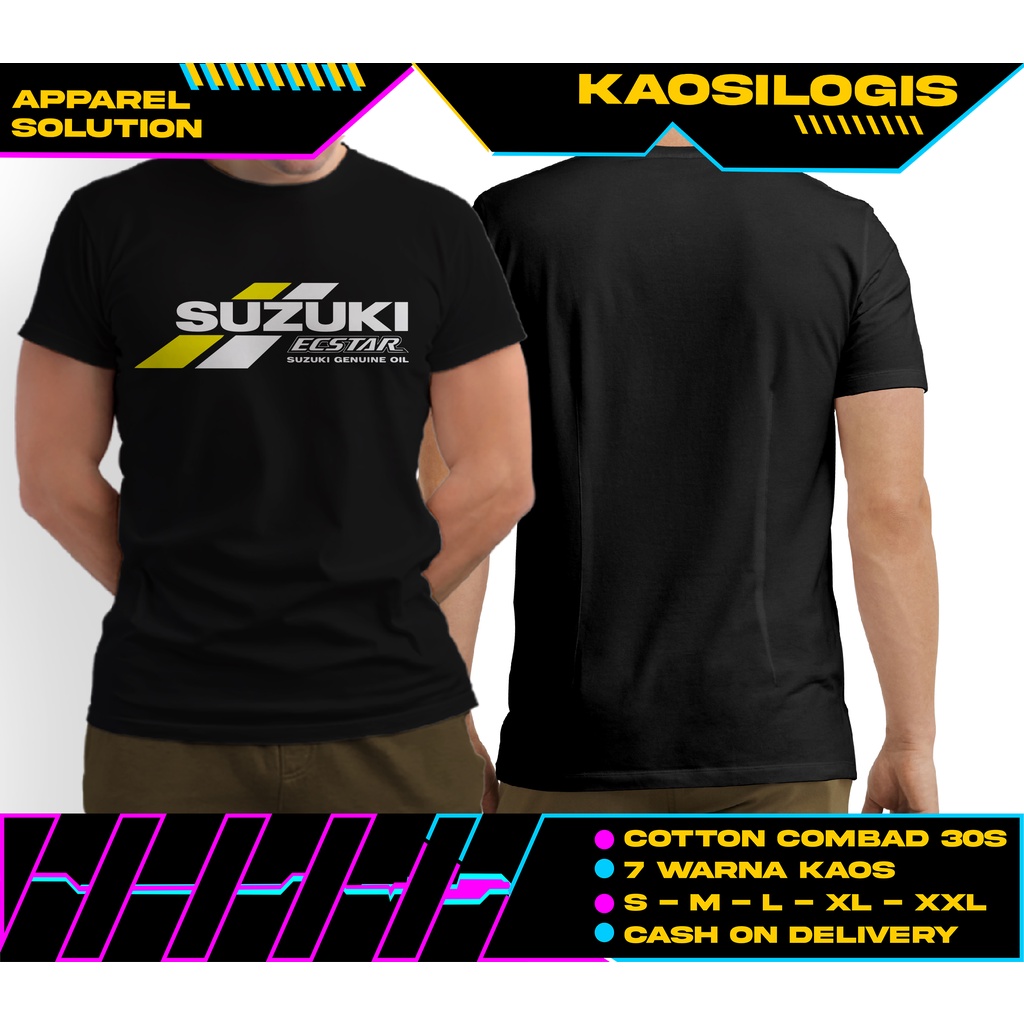 Kaos Motogp Suzuki ECSTAR Team Otomotif - Kaosilogis