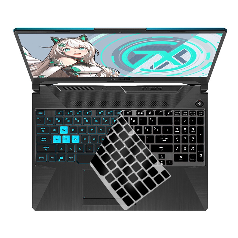 Skin Cover Keyboard Silikon Untuk ASUS TUF A17 FA706 Fa706ii FA706iu ASUS TUF Gaming A15 2021 FA506iu FA506iv FA506iv Fa506ii