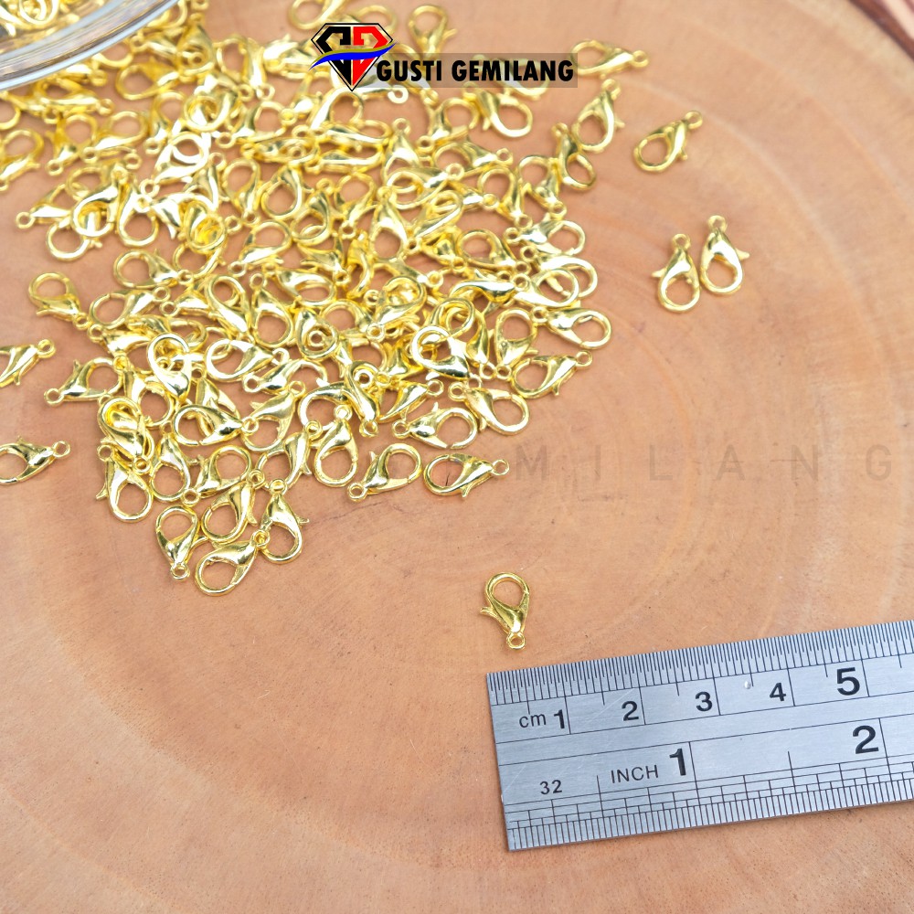 3bh Kokot udang Pengait Kalung Gelang Kerajinan Tangan Aksesoris