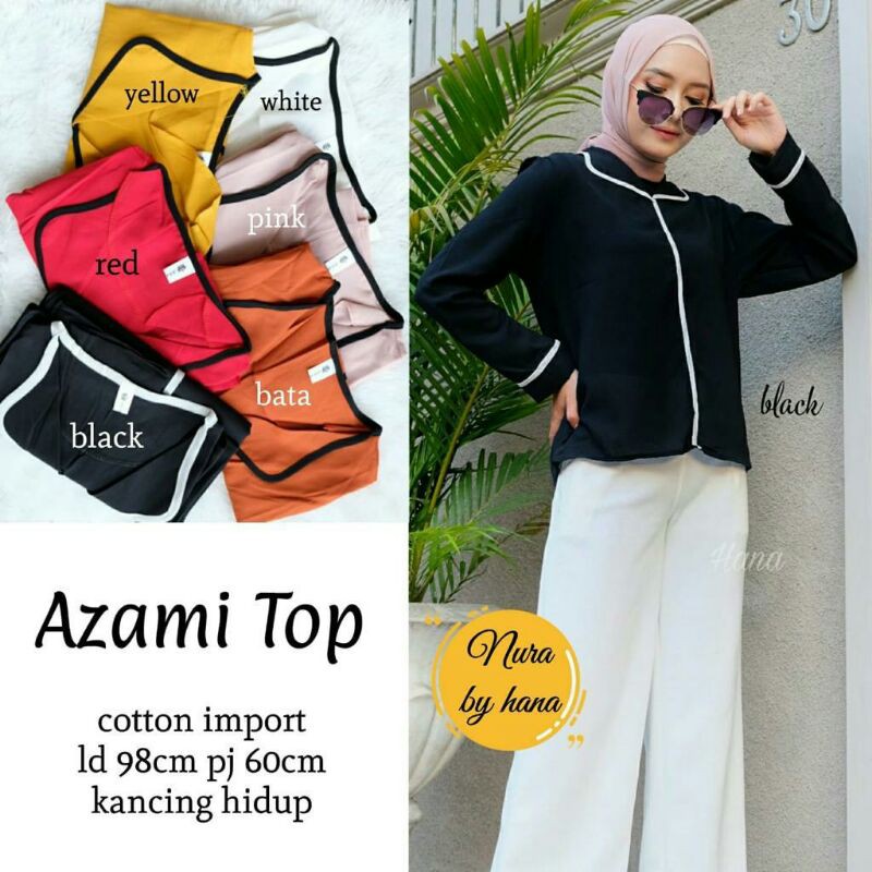 azami top by nura by hana