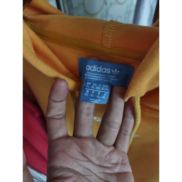 Hoodie Adidas Trifoil Logo Center Full Tapped