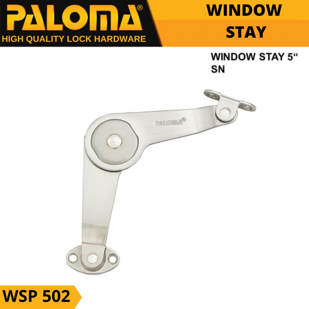 ENGSEL SALON SIKUTAN PENAHAN JENDELA 5 INCH WSP 502 WINDOW STAY PALOMA