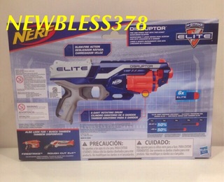  Mainan  tembakan Nerf  elite Nstrike Disruptor nerf  elite 