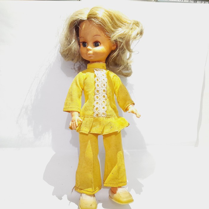 Boneka Karet Jadul Wanita Ukuran 28 Cm