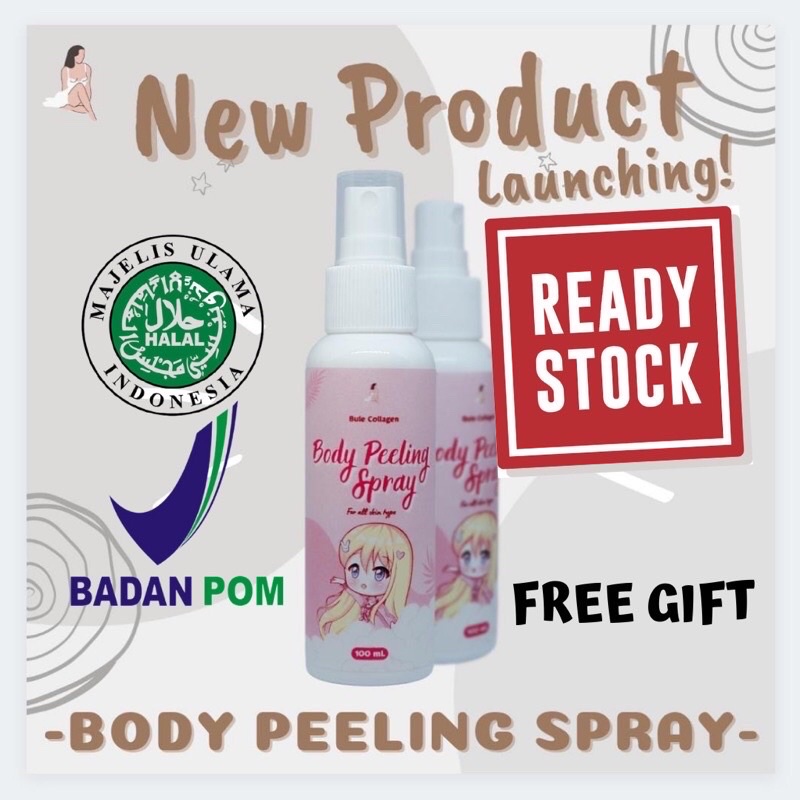 Bule Collagen Body Peeling Spray
