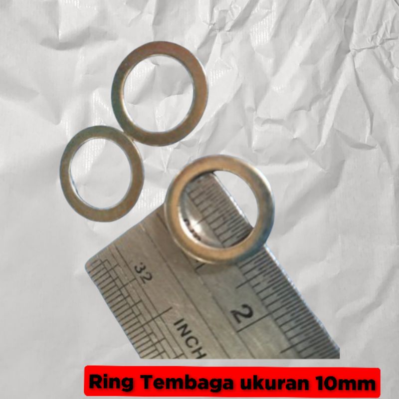 RING SOLAR TEMBAGA ORI Ukuran 6mm 8mm 10mm