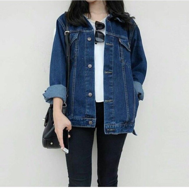 JAKET JEANS OVERSIZE PREMIUM