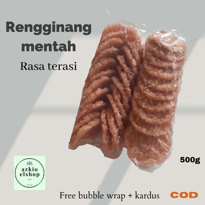 

RENGGINANG MENTAH RASA TERASI (500g)