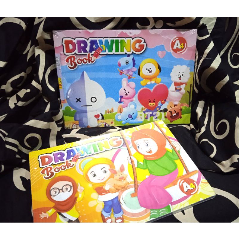 

1 pack buku gambar A4, (10 buku per pck isi 6 lembar)