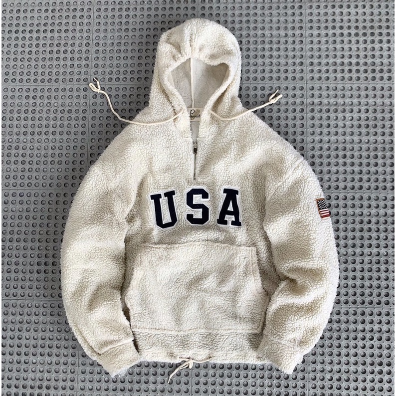 USA Sherpa hoodie