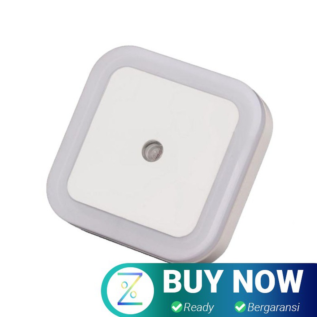 Lampu Tidur LED Sensor Cahaya EU Plug - L200 - White