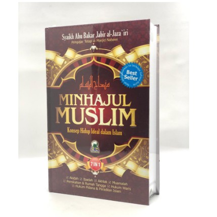Buku MINHAJUL MUSLIM (Syaikh Abu Bakar Jabir Al-Jaza’iri) DARUL HAQ - 100%ORI REGULER