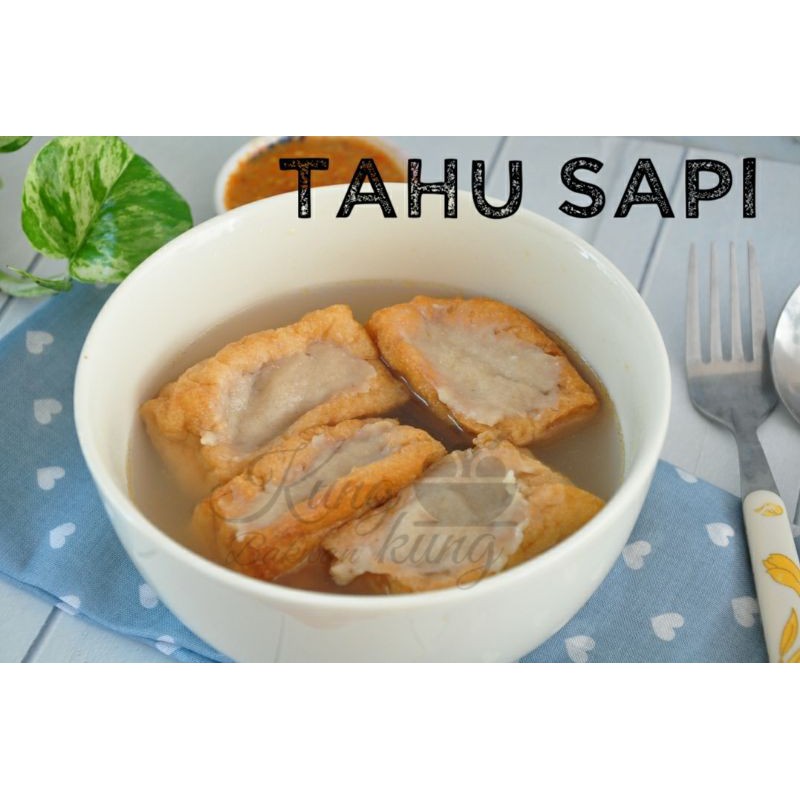 

Tahu Bakso Sapi Asli Frozen No MSG, No Pengawet, Halal