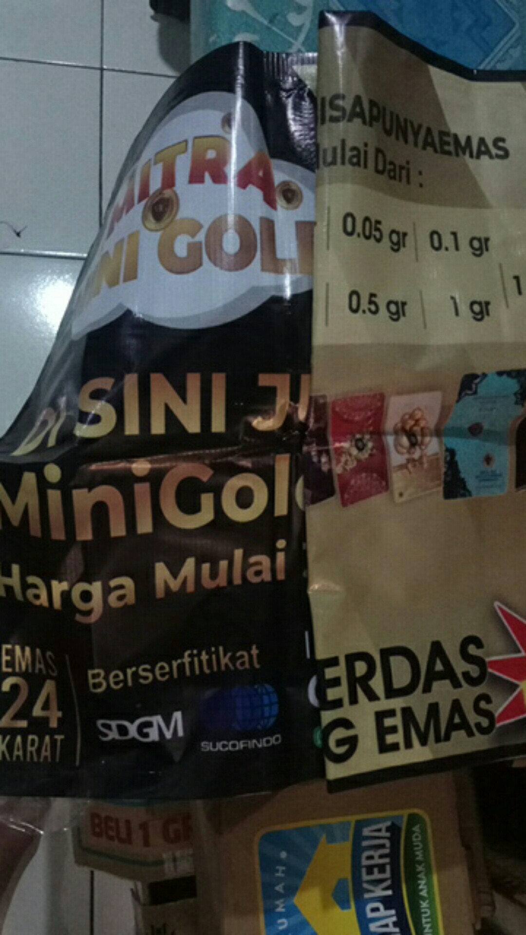 Umbul Umbul , Banner Minigold Atau Custom Ready Stock