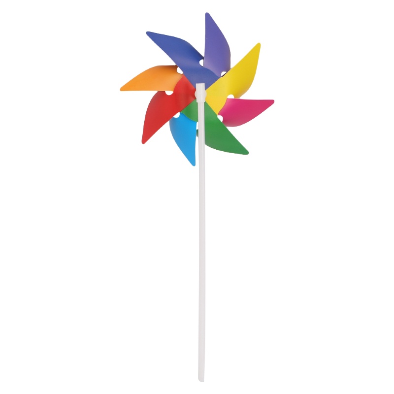 Mary Garden Yard Party Camping Windmill Wind Spinner Ornamen Dekorasi Mainan Anak New