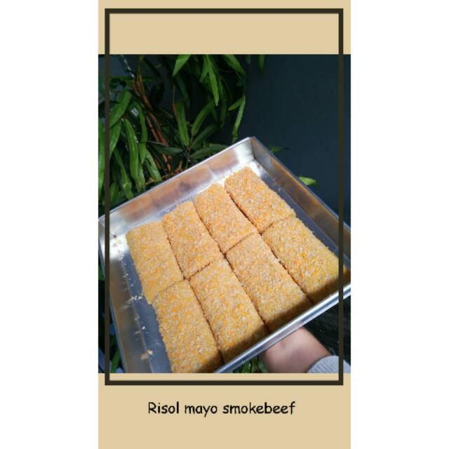 

Risoles / Risol mayo smoke beef/sosis/ragout sayuran/sayuran