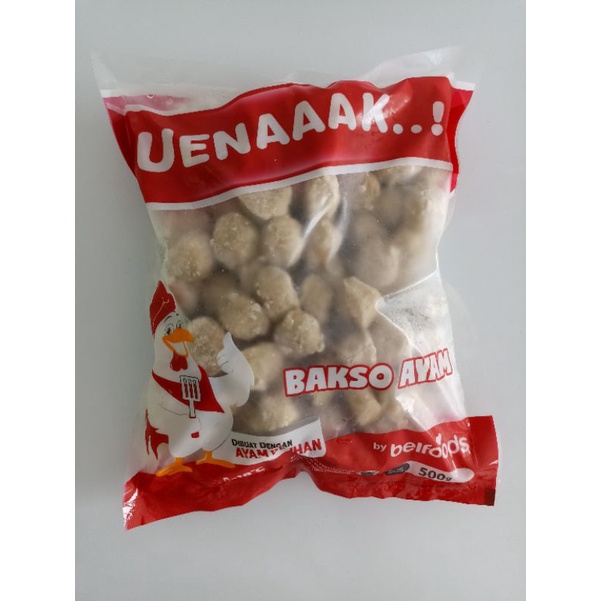 

Uenak Bakso Ayam Mini by Belfoods 500gr