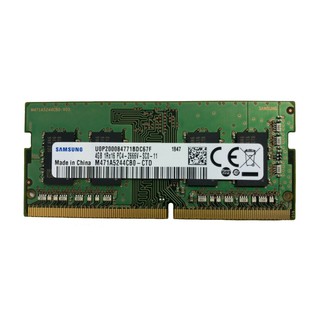 Jual SAMSUNG MEMORI RAM / 4GB / DDR4 1Rx16 PC4-2666V-SC0-11 RAM SoDimm