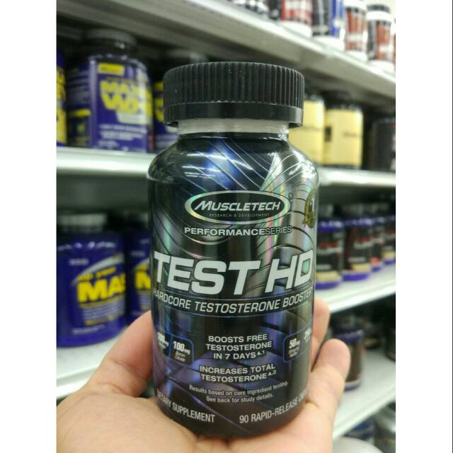 Muscletech TestHD Test HD Testosterone Booster 90 capsul 90caps 90 caps 90 capsules