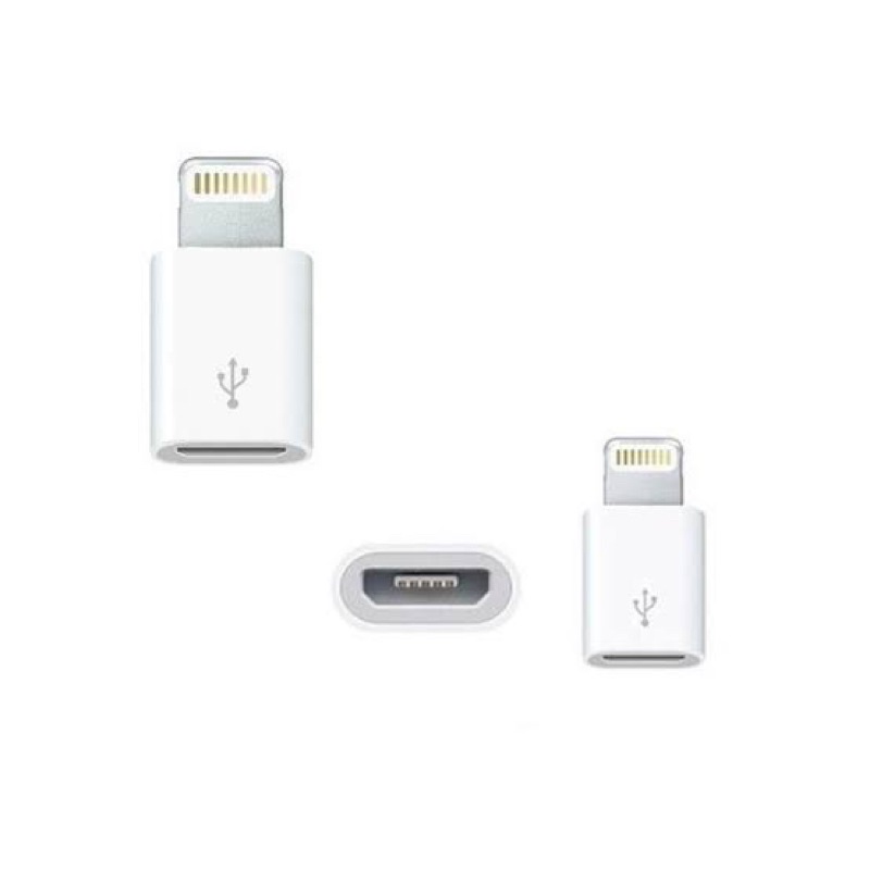 converter charger microUsb to lightning /sambungan micro usb to Iphone