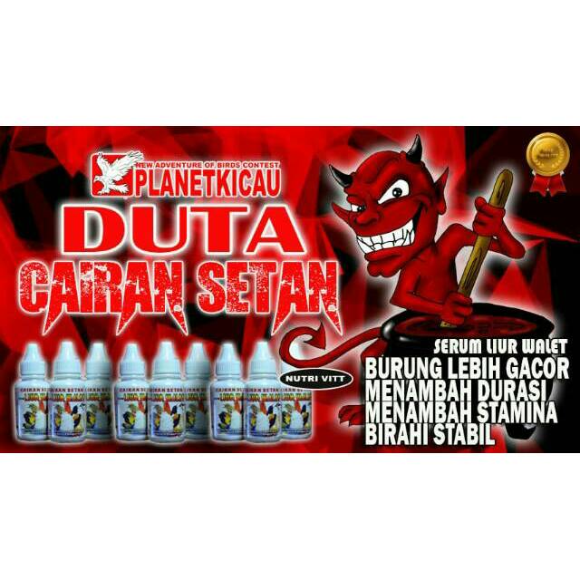 CAIRAN SETAN SERUM LIUR WALET