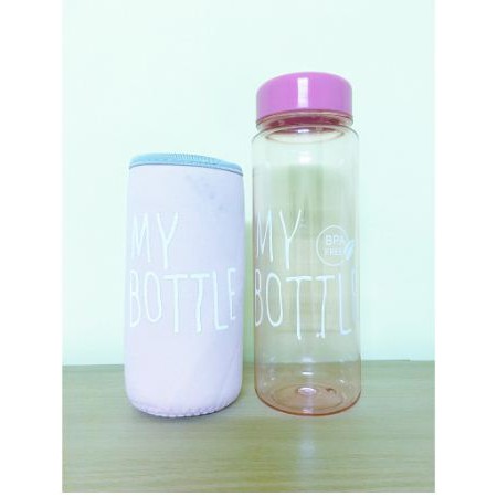 NEW Botol Minum My Bottle FULL CO ikLOR Free Pouch Busa [1KILO ISI 10PCS FULL COLOR BENING]