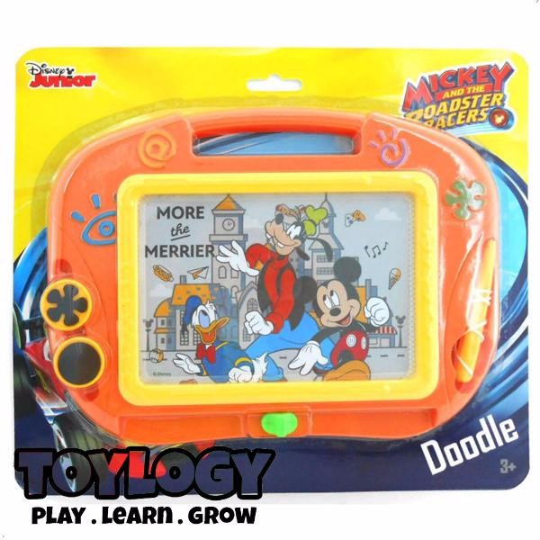 

Mainan Anak Papan Tulis Gambar Magnet Minnie Mouse - Disney Doodle Magnetic Drawing Board - Orange