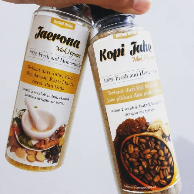

Kopi Jahe dan Jaerona