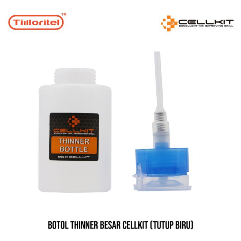 BOTOL THINNER BESAR CELLKIT (TUTUP BIRU)