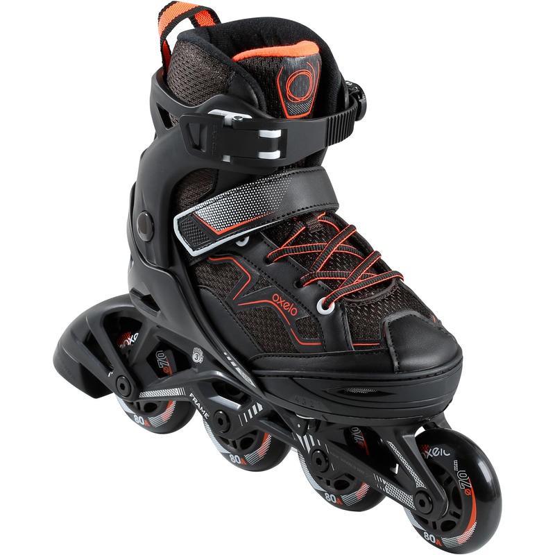 OXELO Fit 3 Junior Kids Sepatu Roda Anak Inline Skates