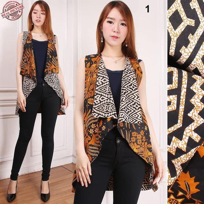 VEST WANITA ROMPI BAJU LUARAN OUTER MURAH CEWEK TERBARU KOREA STYLE PROMO FASHION