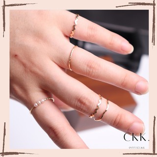 Image of ➰CKK➰ FA102 cincin wanita terbaru 1 set isi 5 cincin gemintang kekinian korean