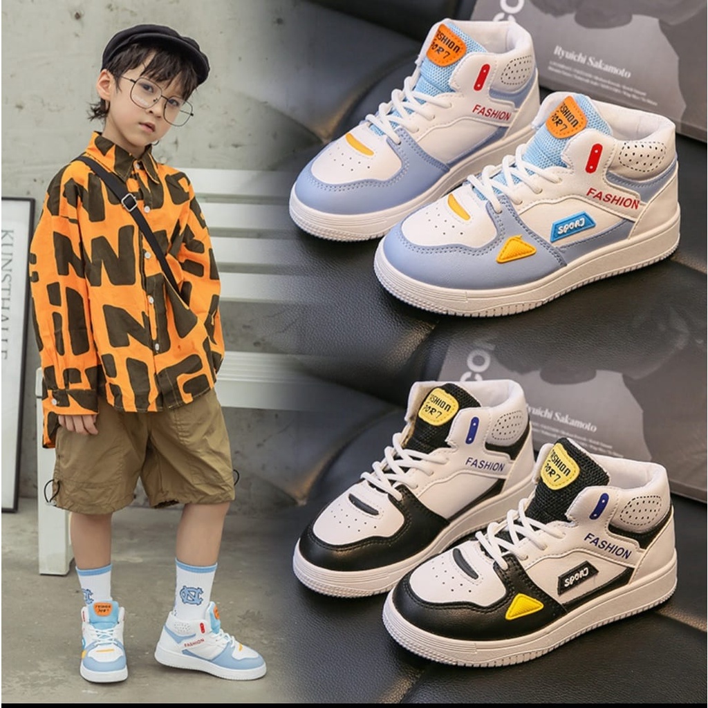 DCAL SEPATU SNEAKERS ANAK AS174