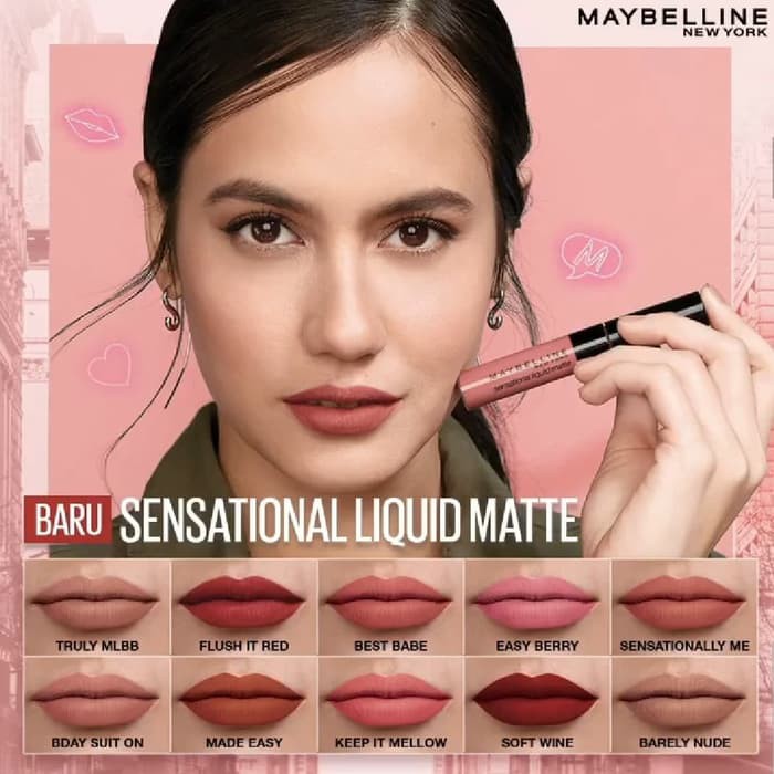 MAYBELLINE Sensation Liquid Matte by AILIN