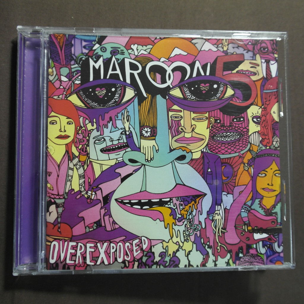 CD MAROON - OVER EXPOSED