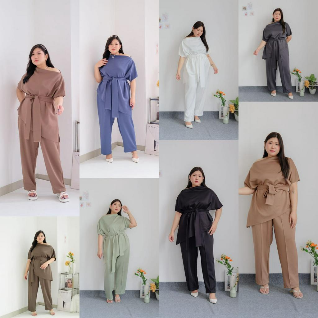 BIGWELL ZEYA BLOUSE - ATASAN WANITA JUMBO - BAJU BIGSIZE WANITA