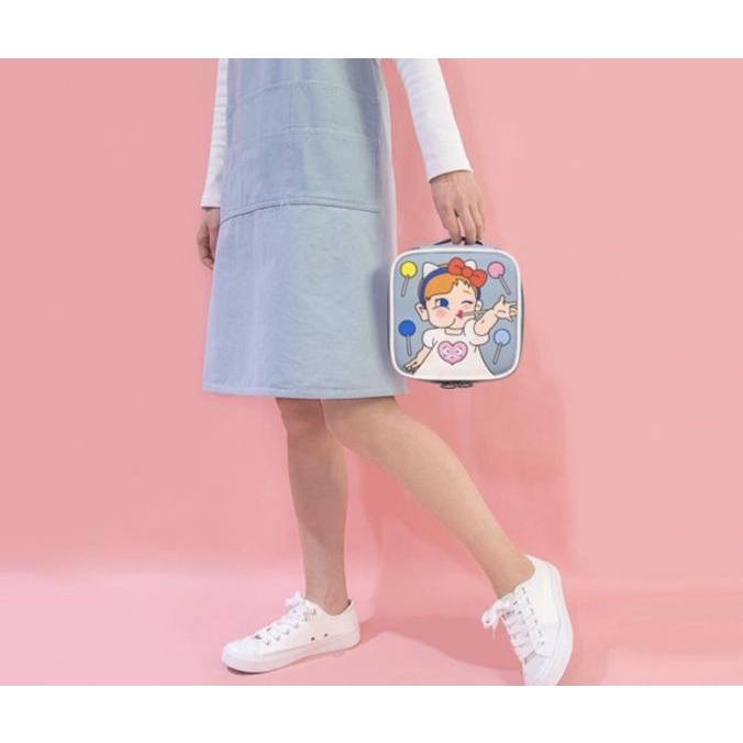 PANACHE Bentoy Travel Cosmetic Bag Makeup Pouch Tas Kosmetik