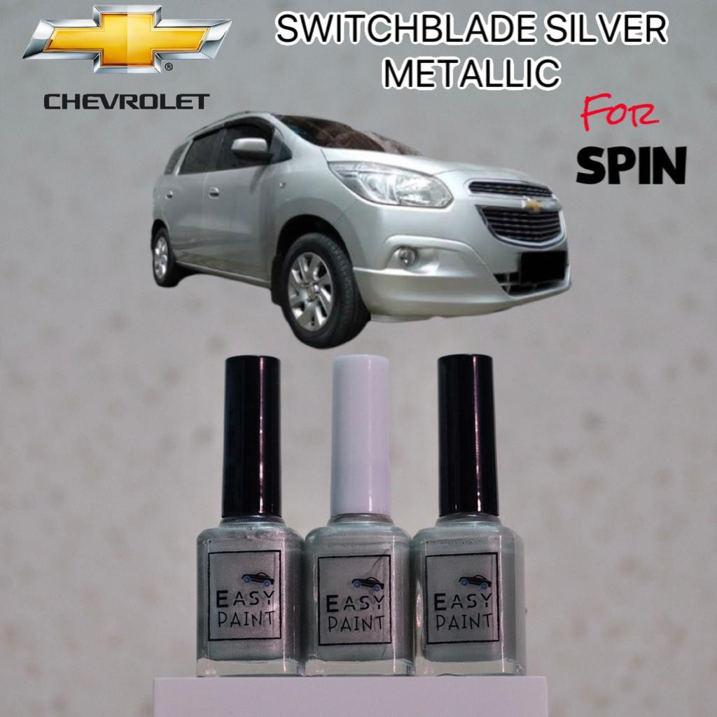 Cat Oles Switchblade Silver Metalic Chevrolet SPIN Silver Metalik