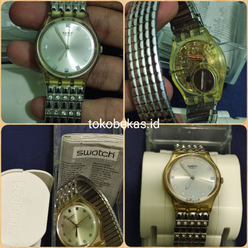 jam tangan swatch preloved second bekas