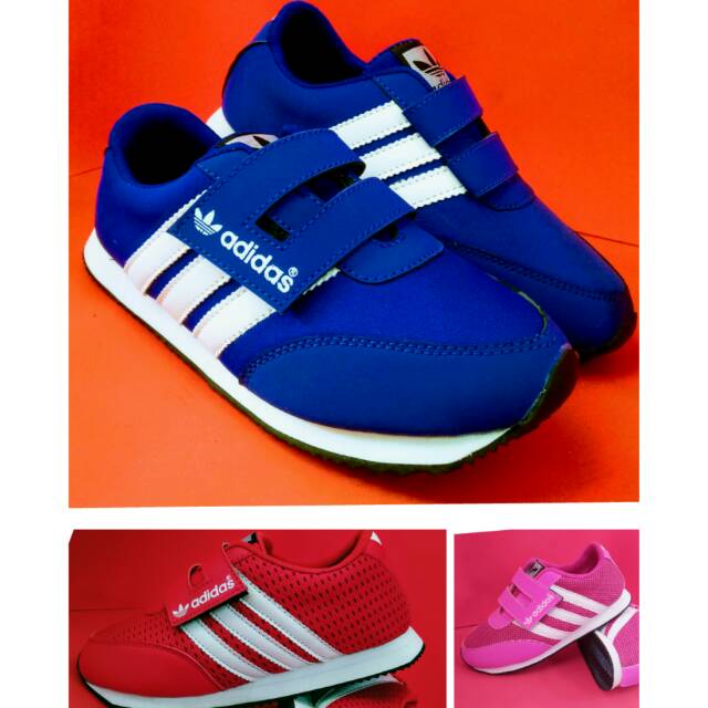  sepatu  adidas anak  01 snekers sekolah laki perempuan tk  sd 