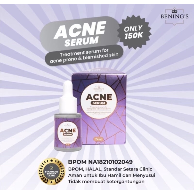 BENING'S SKINCARE DR OKY PRATAMA ACNE SERUM SERUM BENING'S