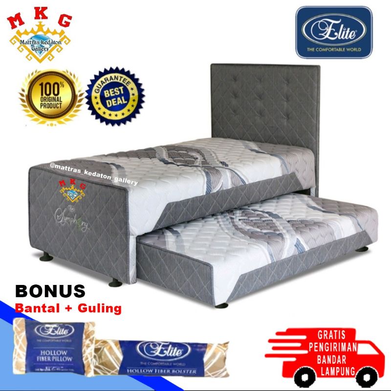 Elite Springbed 2 in 1 Sorong Spymphony Latex - Kasur Springbed Sorong 2in1