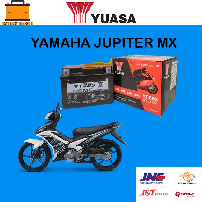 AKI MOTOR SUPRA X 125 REVO JUPITER MX YUASA YTZ5S