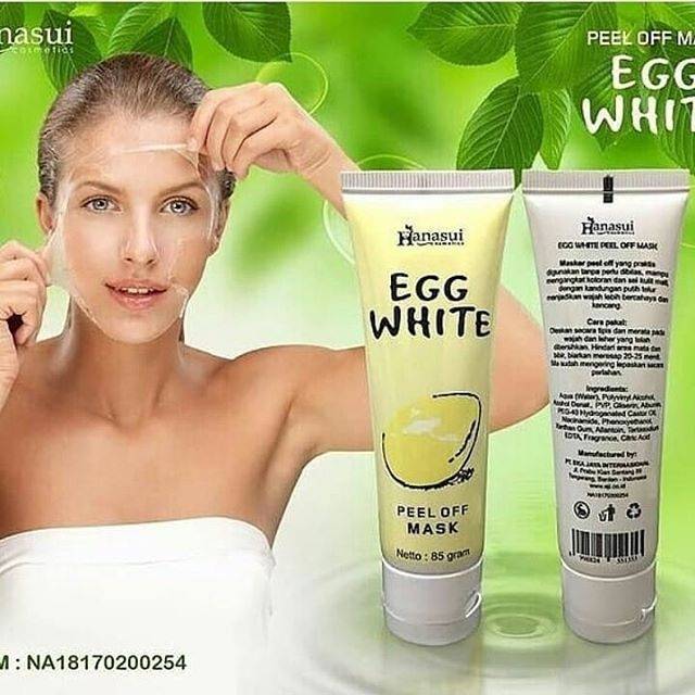 Hanasui egg white masker