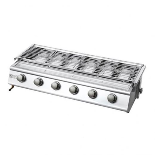 GETRA S/S Burner BBQ BS216 (6 Burner) | BS-216 Griller | Pemanggang